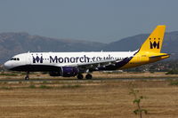 G-MRJK @ LEPA - Monarch Airlines, Airbus A320-214, CN: 1081 - by Air-Micha