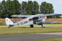 G-ECAN @ EGBR - De Havilland DH84 Dragon at Breighton Airfields Wings & Wheels Weekend, July 2011. - by Malcolm Clarke