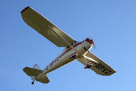 G-BPVZ @ X5FB - Luscombe 8E Silvaire De Luxe, Fishburn Airfield January 2012. - by Malcolm Clarke