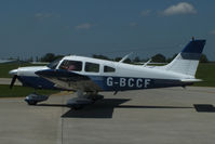 G-BCCF @ EGBK - at AeroExpo 2012 - by Chris Hall
