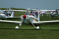G-CETS @ EGBK - at AeroExpo 2012 - by Chris Hall