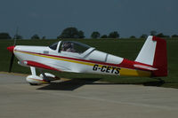 G-CETS @ EGBK - at AeroExpo 2012 - by Chris Hall