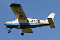 G-ATDO @ EGBR - Bolkow Bo-208C Junior, Breighton Airfield, September 2011. - by Malcolm Clarke