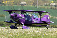G-BKKZ @ X5FB - Pitts S-1S at Fishburn Airfield, May 2012. - by Malcolm Clarke