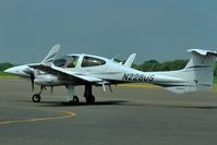 N228US @ EGNE - Heading out for some local flying/testing - by glider