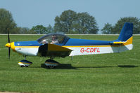 G-CDFL @ EGBK - at AeroExpo 2012 - by Chris Hall