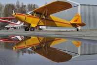 N87804 @ PATK - Piper 12 - reflection