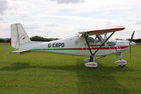 G-CBPD @ X5FB - Ikarus C42 FB UK, Fishburn Airfield, August 2011. - by Malcolm Clarke