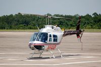 N64AB @ BOW - 1970 Bell 206B N64AB at Bartow Municipal Airport, Bartow, FL  - by scotch-canadian
