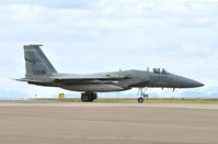 80-0035 @ GTF - 120th Fighter Wing (Montana ANG) F-15C Eagle Taxiing. - by Jim Hellinger
