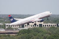 N169UW @ TPA - US Airways A321 - by Florida Metal