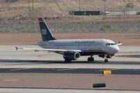 N823AW @ PHX - Taken at Phoenix Sky Harbor Airport, in March 2011 whilst on an Aeroprint Aviation tour - by Steve Staunton