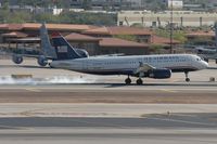 N602AW @ PHX - Taken at Phoenix Sky Harbor Airport, in March 2011 whilst on an Aeroprint Aviation tour - by Steve Staunton