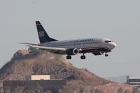 N334AW @ PHX - Taken at Phoenix Sky Harbor Airport, in March 2011 whilst on an Aeroprint Aviation tour - by Steve Staunton