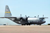 89-1185 @ GTF - Alaska Air National Guard Hercules taxiing to runway 21 at GTF - by Jim Hellinger