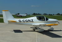 G-CGNZ @ EGBK - at AeroExpo 2012 - by Chris Hall