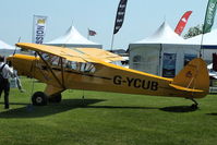 G-YCUB @ EGBK - at AeroExpo 2012 - by Chris Hall