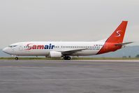 OM-SAA @ LZKZ - Samair 737-400 - by Andy Graf-VAP