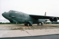 60-0052 @ MHZ - B-52H Stratofortress of 96th Bomb Squadron/2nd Bombardment Wing at Barksdale AFB on display at the 2000 RAF Mildenhall Air Fete. - by Peter Nicholson
