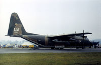 63-7861 @ EGCD - C-130E Hercules of the 316th Tactical Airlift Wing on display at the 1973 Woodford Airshow. - by Peter Nicholson