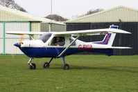 G-BYIA @ X5FB - Jabiru SK, Fishburn Airfield, April 2010. - by Malcolm Clarke