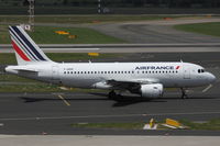 F-GRHF @ EDDL - Air France, Airbus A319-111, CN: 1025 - by Air-Micha