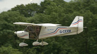 G-CEXM @ EGTH - 4. G-CEXM departing Shuttleworth (Old Warden) Aerodrome. - by Eric.Fishwick