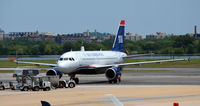 N767UW @ KDCA - Pushback DCA, VA - by Ronald Barker