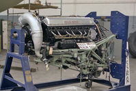 UNKNOWN @ EGSU - Rolls Royce Merlin 502 at The Imperial War Museum Duxford in 1989. - by Malcolm Clarke