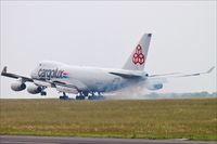 LX-YCV @ ELLX - Boeing 747-4R7F - by Jerzy Maciaszek