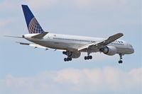 N507UA @ KORD - United Airlines Boeing 757-222, UAL563 arriving from Philadelphia. - by Mark Kalfas