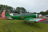 G-BZJB @ EGSX - at the Air Britain flyin 2012 - by Chris Hall