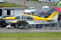 G-CCZX @ EGSX - at the Air Britain flyin 2012 - by Chris Hall