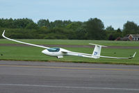 ZS-GCG @ EGTC - not every day you see a South African registered glider in the UK - by Chris Hall
