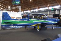 I-X016 @ EDNY - Flying Legend Tucano replica at the AERO 2012, Friedrichshafen