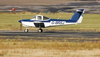 G-BRSJ @ EGFH - One of Cambrian Flying Club's fleet of Tomahawks. De-registered 6th July 2012. - by Roger Winser