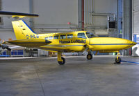 D-IHLB @ EDDG - Parked in Hangar at Muenster-Osnabrueck Airport. - by Wilfried_Broemmelmeyer