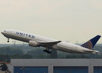 N781UA @ BRU - Take off from Brussel Airport - by Willem Göebel