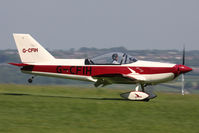 G-CFIH @ EGHA - Touching down on runway 08. - by HowardJCurtis