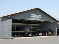 N56245 @ SZP - 1942 Boeing Stearman A75N1 (PT-17), Jacobs R755-B2M 275 Hp upgrade, in hangar - by Doug Robertson