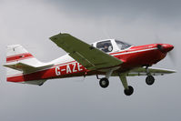 G-AZEW @ EGHA - Caught on take-off. - by Howard J Curtis