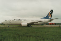 VH-CZE @ EGHH - Shortly after arrival in the UK for Jet2. - by Howard J Curtis