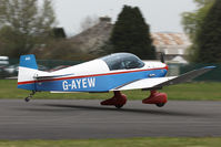 G-AYEW @ EGHS - Privately owned. At the LAA fly-in here. - by Howard J Curtis