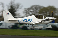 G-NEAT @ EGHS - Privately owned. At the LAA fly-in here. - by Howard J Curtis