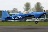 G-OJVL @ EGHS - Privately owned. At the LAA fly-in here. Venturing out from its Bournemouth base. - by Howard J Curtis