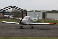 G-NIDG @ EGHS - Privately owned. At the LAA fly-in here. - by Howard J Curtis