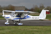 G-CFIT @ EGHS - Privately owned. At the LAA fly-in here. - by Howard J Curtis