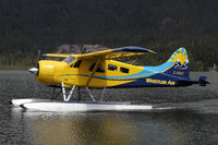 C-FSKZ @ CBG2 - Whistler Air has just been acquired by Harbour Air. Photographed taxiing in to their base on Green Lake - by Duncan Kirk