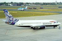 D-ADBH @ EDDT - Boeing 737-3L9 [27336] (Deutsche BA) Berlin-Tegel~D 18/05/1998. Taken from slide. - by Ray Barber