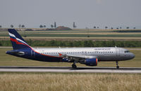 VP-BWF @ LOWW - Aeroflot Airbus A320 - by Thomas Ranner